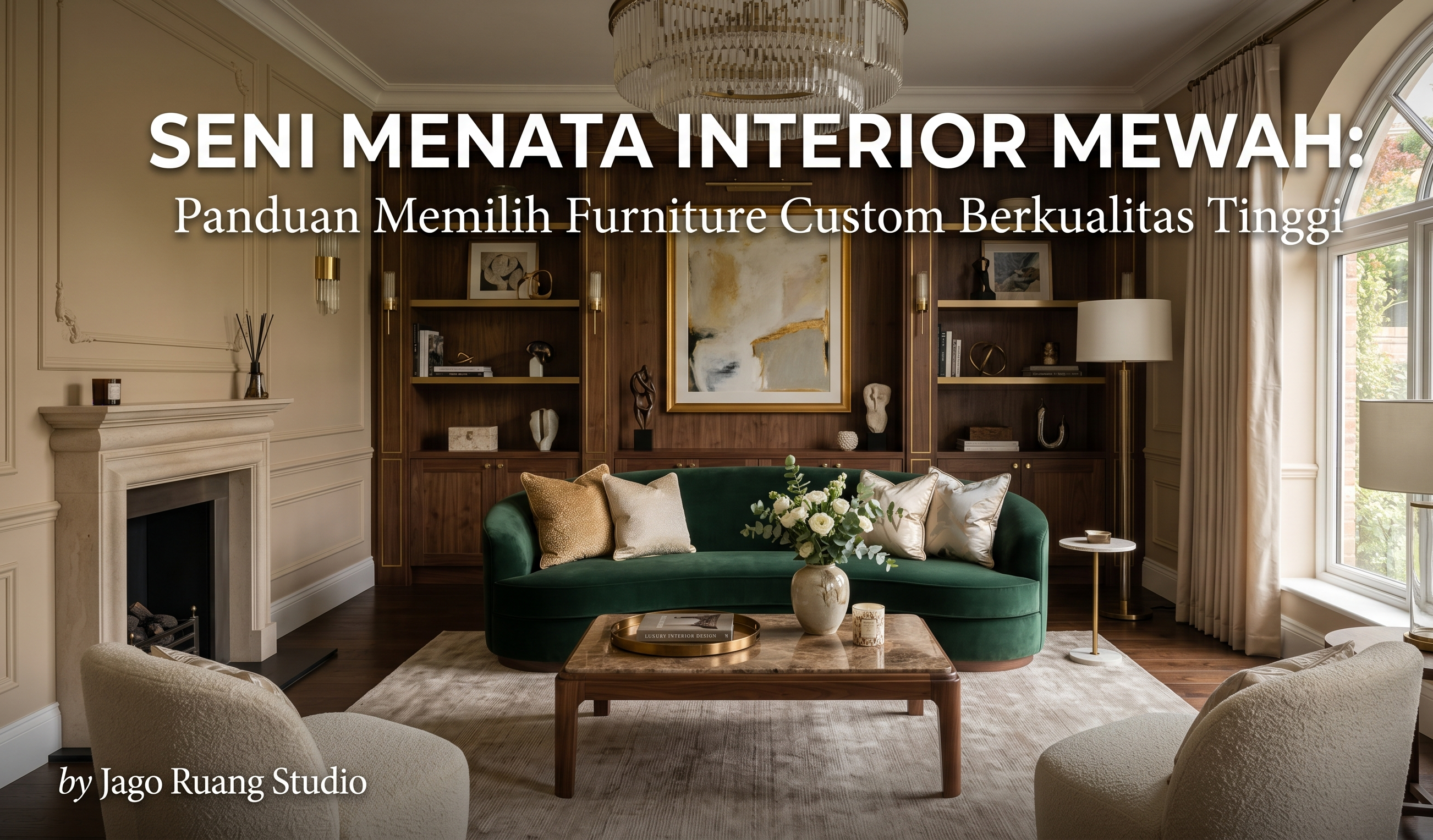 Seni Menata Interior Mewah: Panduan Memilih Furniture Custom Berkualitas Tinggi
